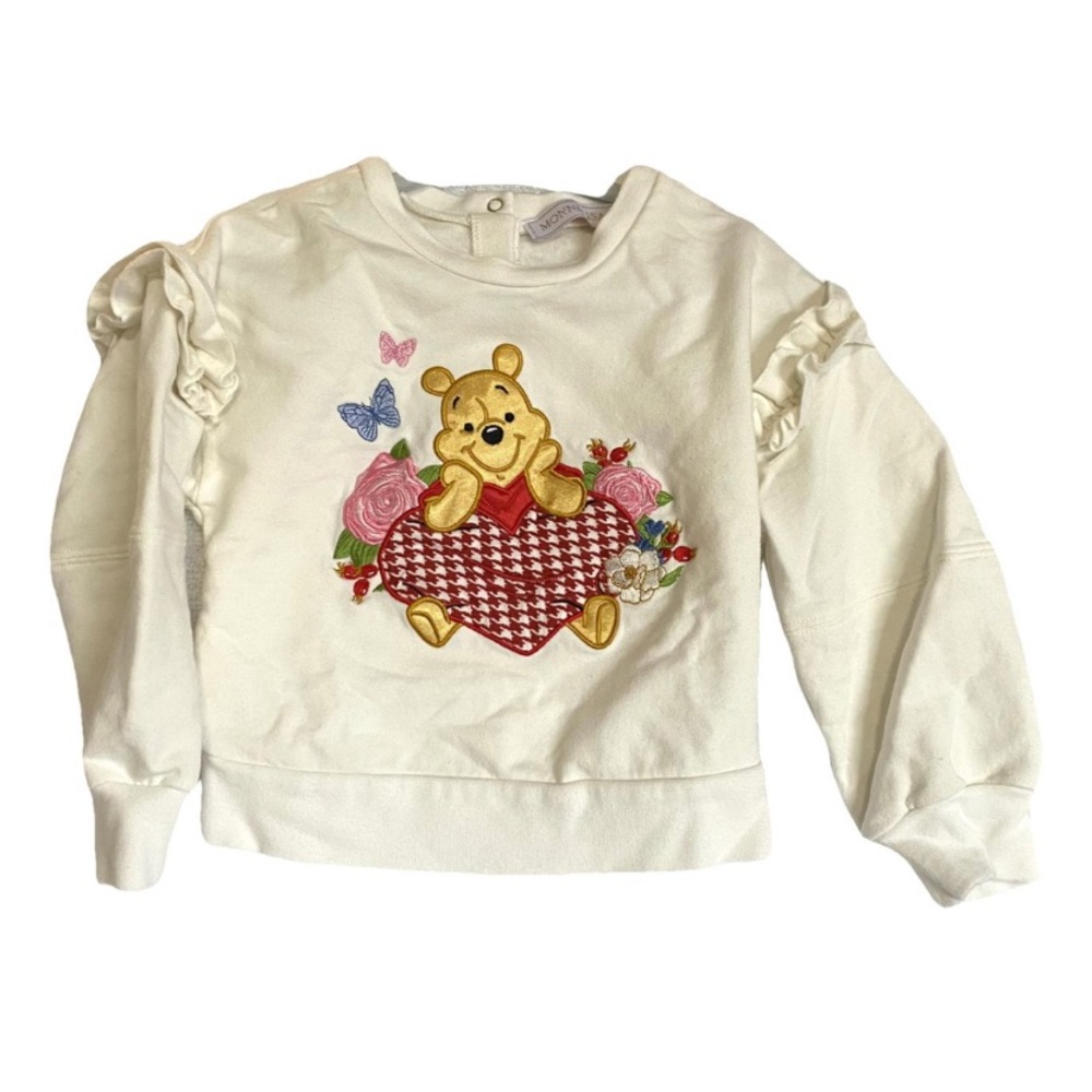 MonnaLisa Winnie the Pooh sweater. Size 24 months